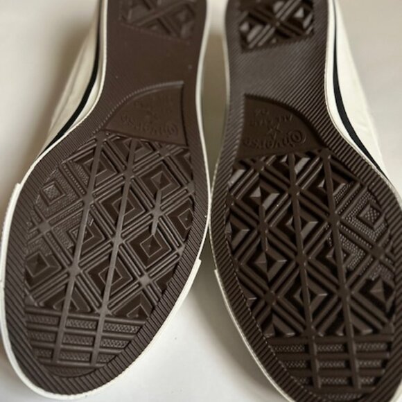 New Converse One Star J White Leather Low Top Men Sneakers Made in Japan Sz 10.5 - Picture 8 of 13